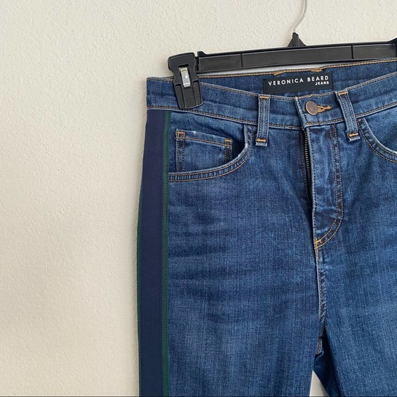 NWT Veronica Beard Carly High Rise Kick Flare Tux size 25 - Picture 6 of 13